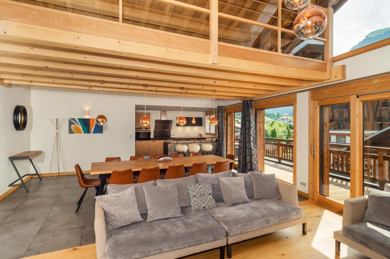 Colibri Penthouse Lägenhet Morzine Exteriör bild
